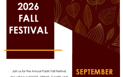 ANNUAL FALL FESTIVAL – September 26, 2026