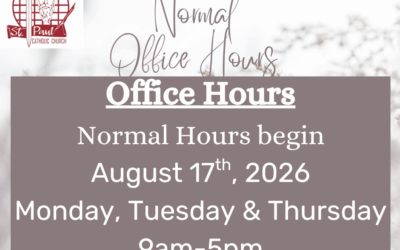 Regular Office Hours