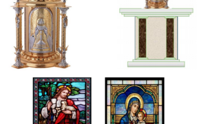 DONATIONS NEED FOR TABERNACLE & SACRISTY STAINED GLASS WINDOWS